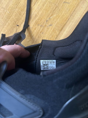 Adidas Ultra Boost καινούργιο, μέγεθος 47.5, μαύρο αθλητικό παπούτσι