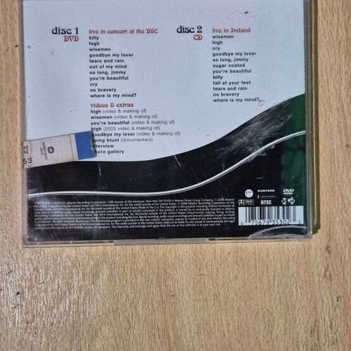 James Blunt CD+DVD used