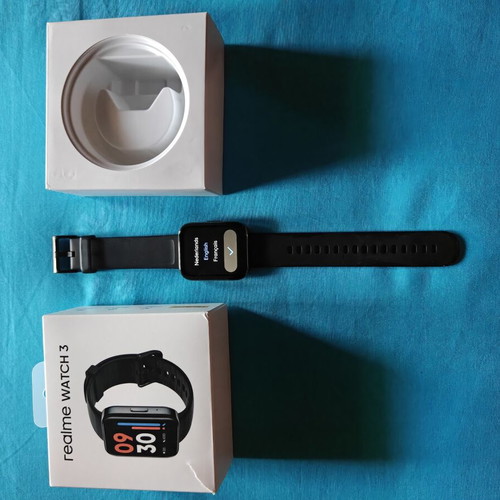 Realme Smart Watch 3, Realme Air Buds Pro, and 25000mAh Power Bank