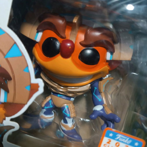 Funko Pop Crash Bandicoot 4 used, box in fair condition