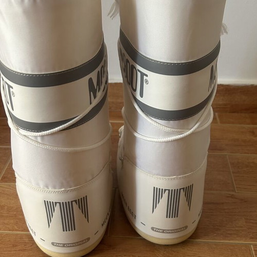 Moon Boot MB ICON NYLON snow boots, white, size 39