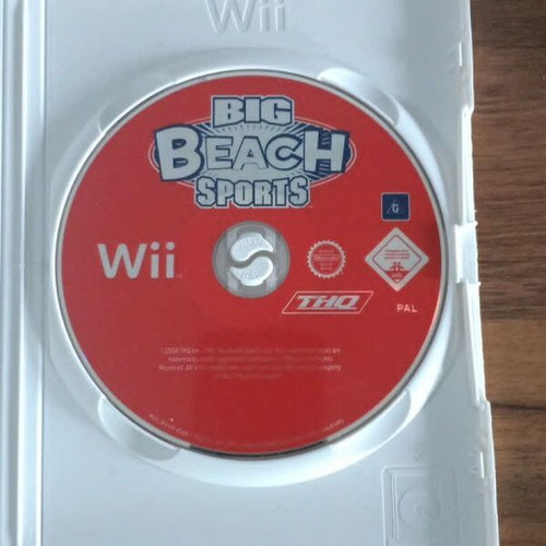 Big Beach Sports Nintendo Wii game used