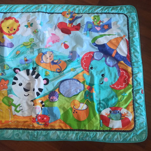Fisher-Price Baby Activity Blanket like new, 145x100 cm