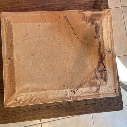 Vintage frame used