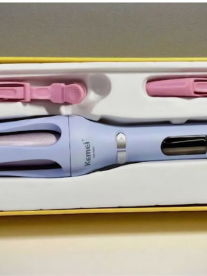 Kemei Curling Iron with Ceramic Coating and Tourmaline Technology new