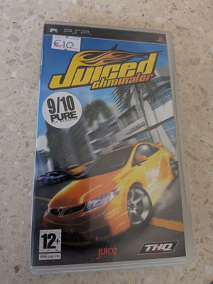 Juiced Eliminator PSP game used, racing genre