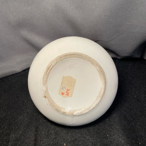 Porcelain container like new, handmade vintage small