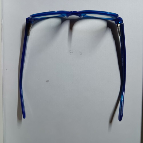 Moritz kids eyeglasses used, blue color