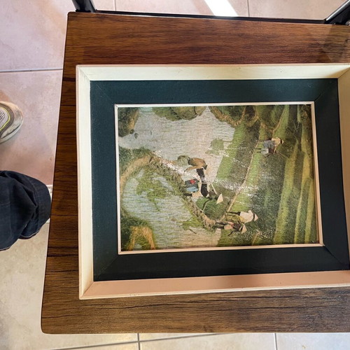 Vintage frame used
