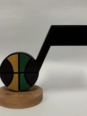 Utah Jazz logo new, decorative for desk
