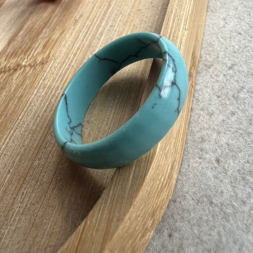 Y2K rings set used, red and turquoise
