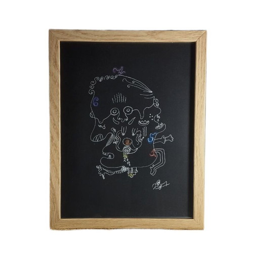 The 7 Chakras Energy Art Print new with frame