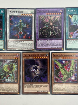 Yu-Gi-Oh! Predaplant & Rose πακέτο 7 φυτικών καρτών