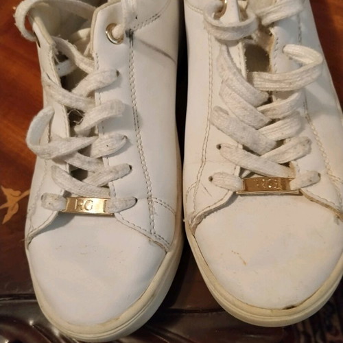 Renato Garini women's sneakers used, white, size 38