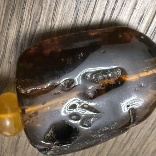 Baltic Amber Necklace used, honey butterscotch and cognac colors