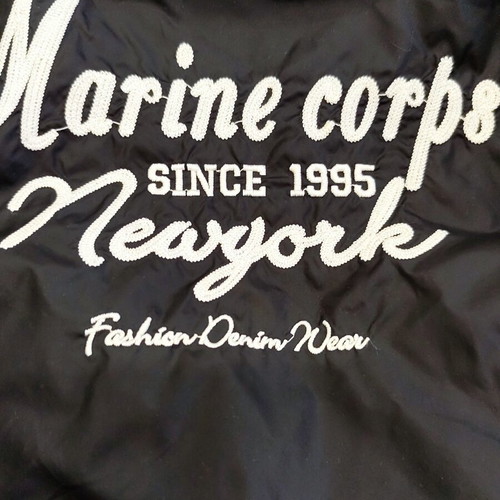 Marine Corps bomber jacket for boys 4 years, black