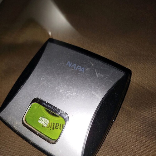 NAPA MCD-381 Mini (8 mm) CD Discman used with LCD display and remote