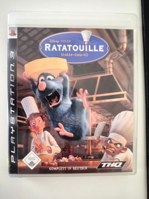 Ratatouille PS3 game in French, German, Spanish, Portuguese, Dutch