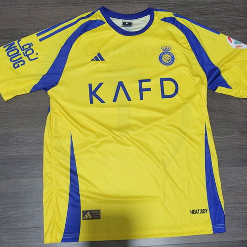 Al Nasr Ronaldo X Large official replica sports jersey