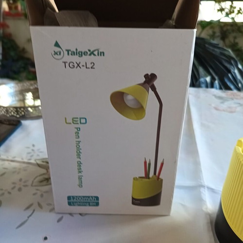 TaigeXin LED Desk Lamp TGX-L2 USB Rechargeable with Pen Holder