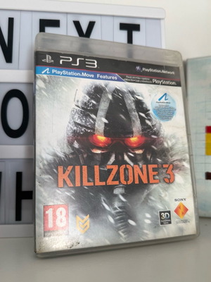 Killzone 3 PlayStation 3 game used with cracked case