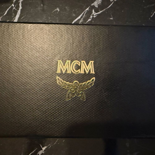MCM Visetos crossbody bag black like new