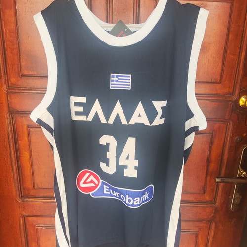 Greece National Team Jersey Antetokounmpo (L)