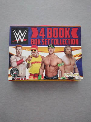 WWE 4 Book Box Set Collection used, kids pro-wrestling books