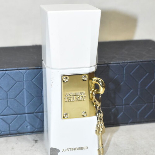 Justin Bieber The Key Eau de Parfum 30ml used empty collectible bottle