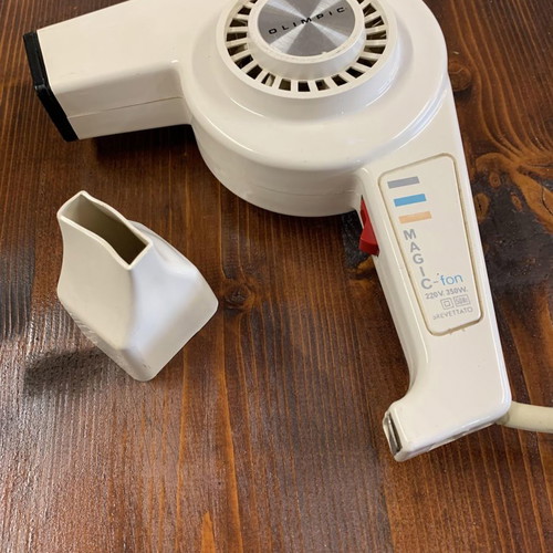 Olimpic hair dryer used, vintage 1980