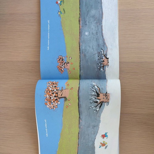 Children's book Ta Dyo Dentra new, friendship theme