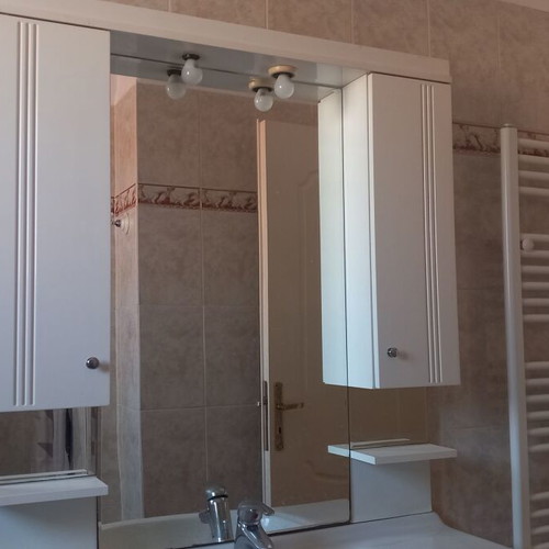 Bathroom furniture MDF with porcelain sink like new