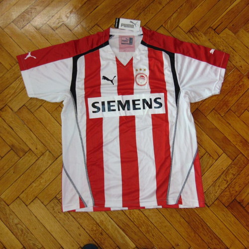 Olympiacos football shirt Puma 2005-06 new, size M