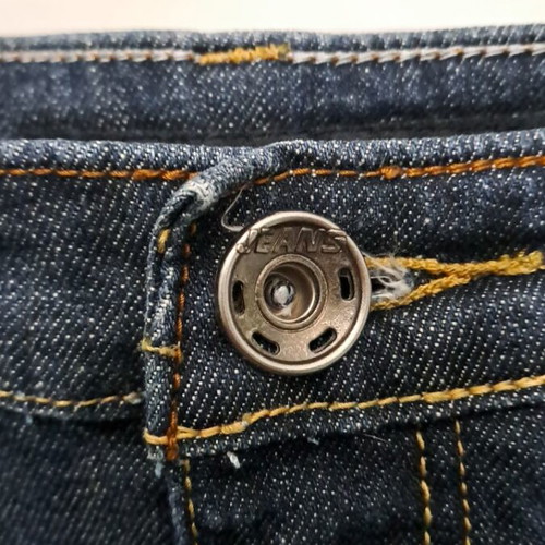 Miss Jeans Mini Skirt like new, blue with orange details