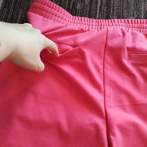 Bpc women's elastic pink pants new