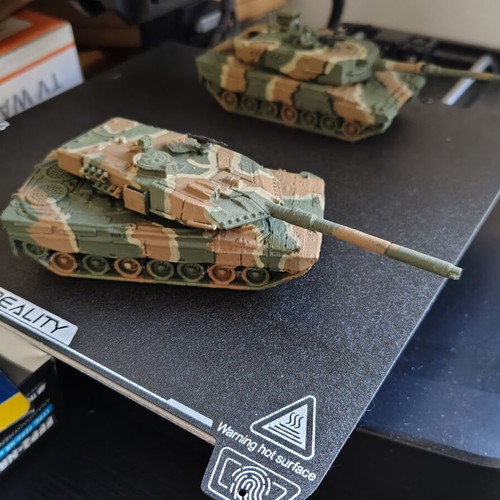 Greek Army vehicles scale 1/72 3D printed models, camouflage colors