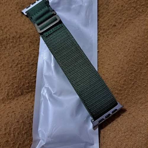 Apple Watch Strap 44mm - 49mm Alpine Loop Type Green New