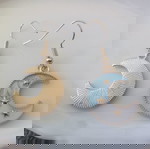  Σκουλαρίκια φεγγάρια με αστέρια
