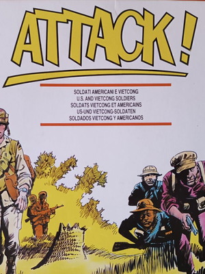 Attack! ESCI A-Toys Italian Military Figures 1:72 Scale like new