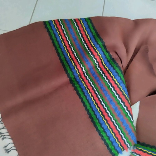 Woven rug new 190x60 cm with warm colors