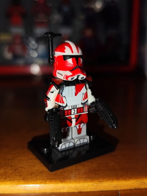 Commander Ganch Lego Star Wars φιγούρα με βάση και blasters