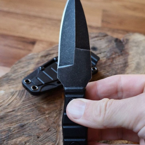 Kizlyar Yozh Wild Tactical Black Bushcraft hunting survival camping knife new