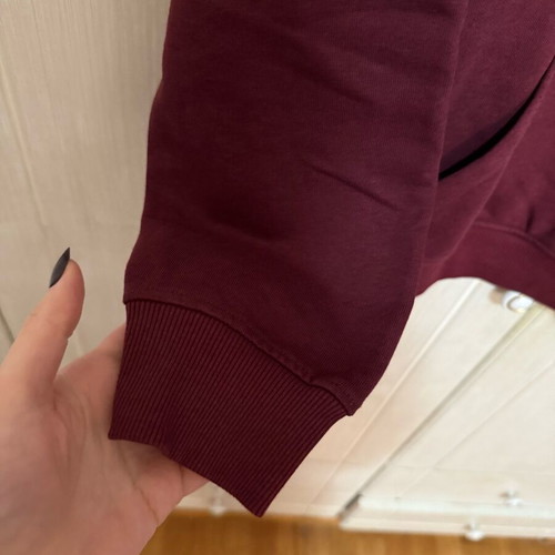 Women's sweatshirt used, burgundy, size M