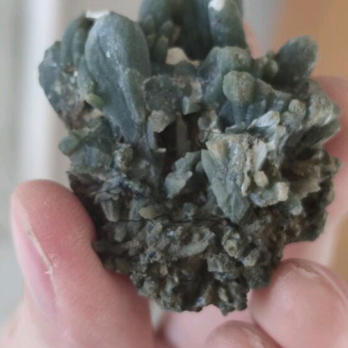 Prasios new mineral formation