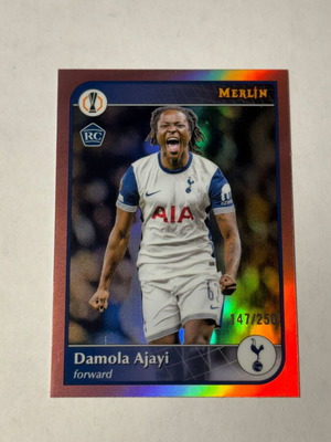 Damola Ajayi Limited Edition Sticker 147/250, like new