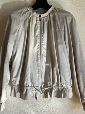 Elegant H&M jacket like new with drawstring and gold zipper
