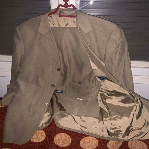 Men's spring suit Soufleris No50 like new, beige