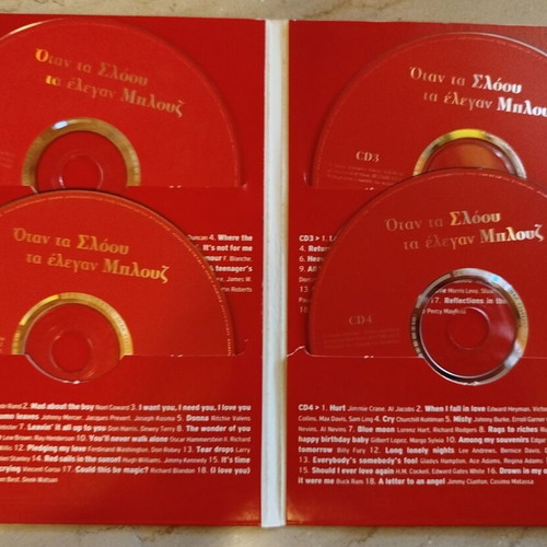 When Slow Was Called Blues CD cases used, 9 CDs included