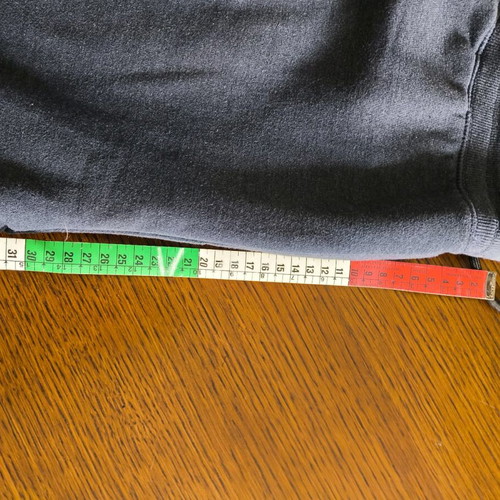 Bershka men's jogger with fleece lining blue large like new
