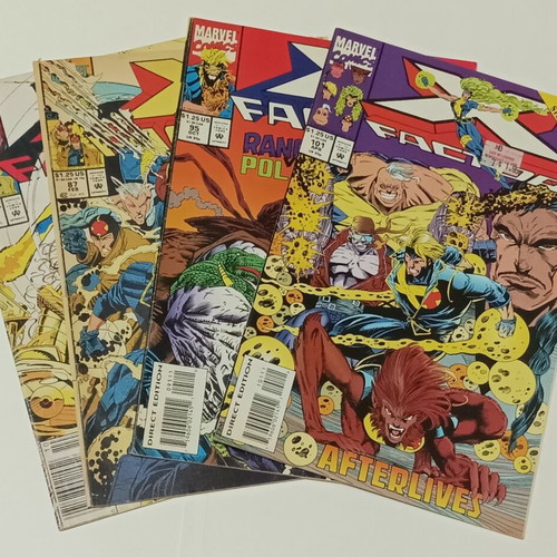 X-Factor Marvel Comics 4 used issues 1992-1994